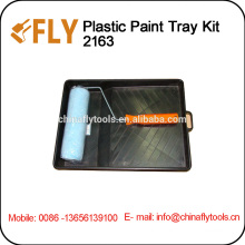 plastic paint tray kit painting roller brush